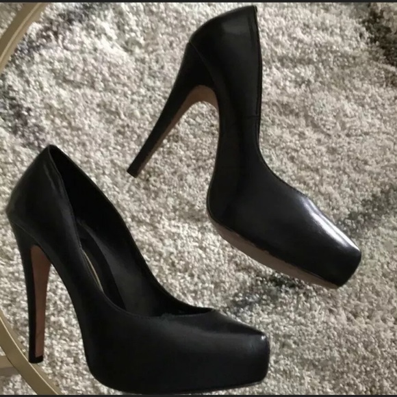 DOLCE VITA Leather Platform Heels 6.5 SameDay Ship - Picture 4 of 6